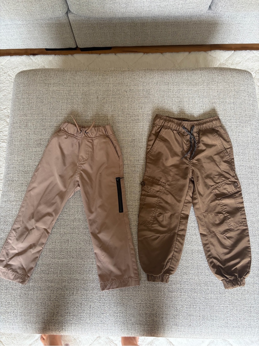 3T Boys Cargo Jogger Pants in Brown bundle
